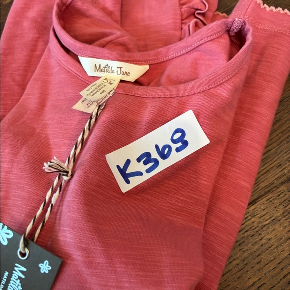 Pink Ruffle Sleeve Kids Top‎ - Picture 7 of 7